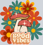 Good Vibes Flowers Mushroom - STK02392