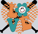 Retro Baseball Love - STK07371