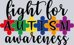 Fight For Autism Awareness - STK02012