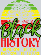 Black History Honoring The Past Inspring The Future Circle - STK00691