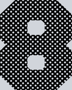 Jersey Number 8 Venthole - STK03311