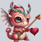 Cute Baby Dragon 8 - STK01506