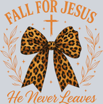 Fall For Jesus He Never Leaves - STK07360