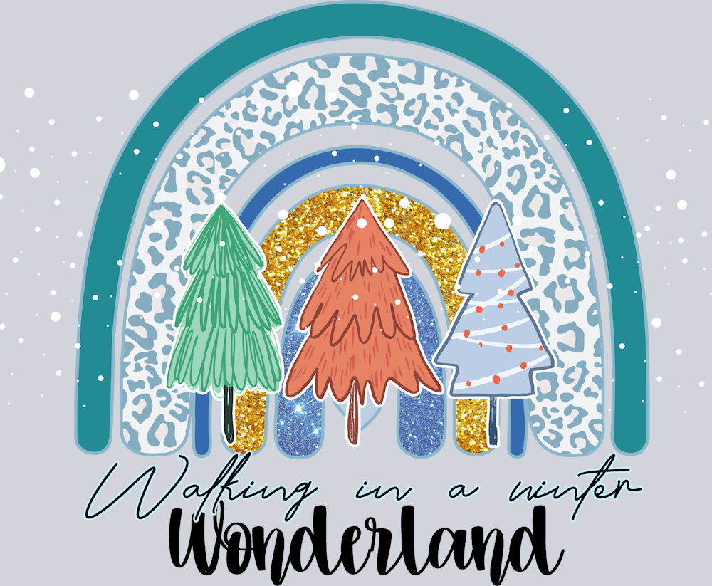 Walking Winter Wonderland Christmas Tree - STK06364