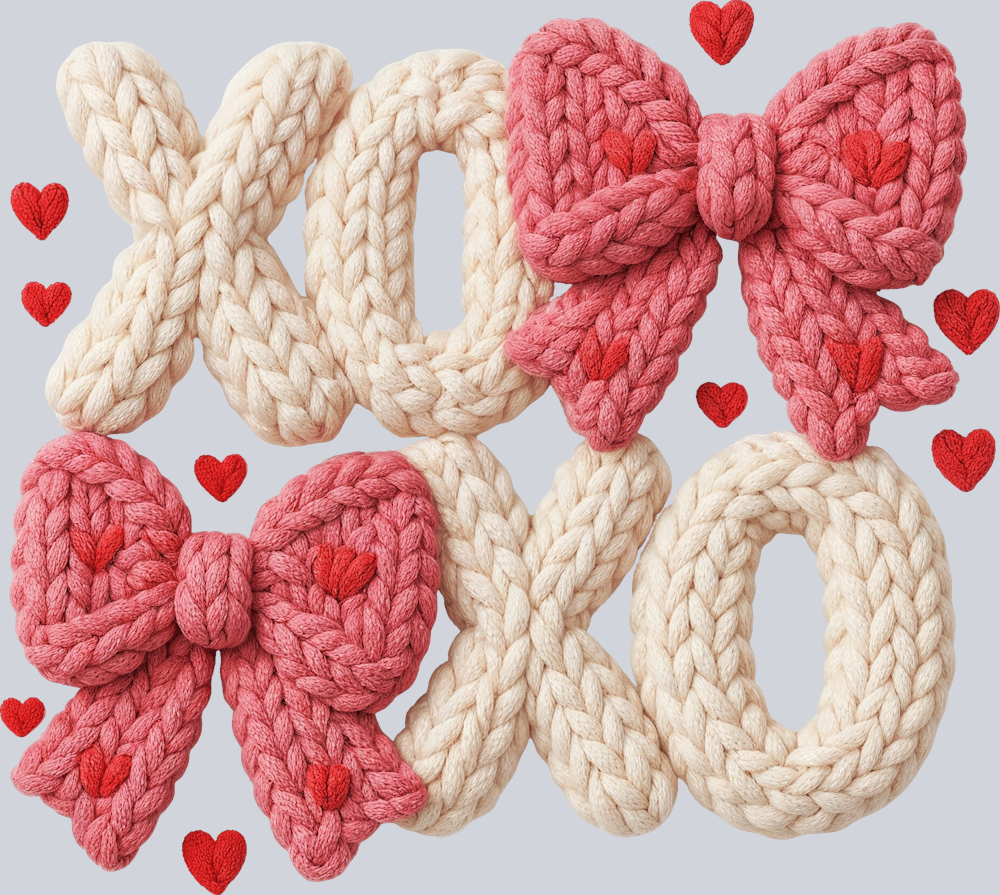 XOXO Faux Yarn 3 - STK07642