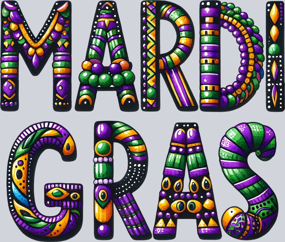 Mardi Gras Beads - STK04013