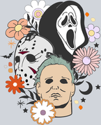 Retro Scary Flowers - STK05224