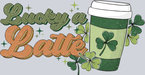 Retro Lucky A Latte - STK05214
