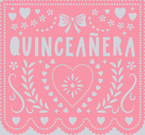 Papel Picado Quinceaera 1 - STK06918