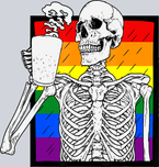 Rainbow Skeleton - STK05129