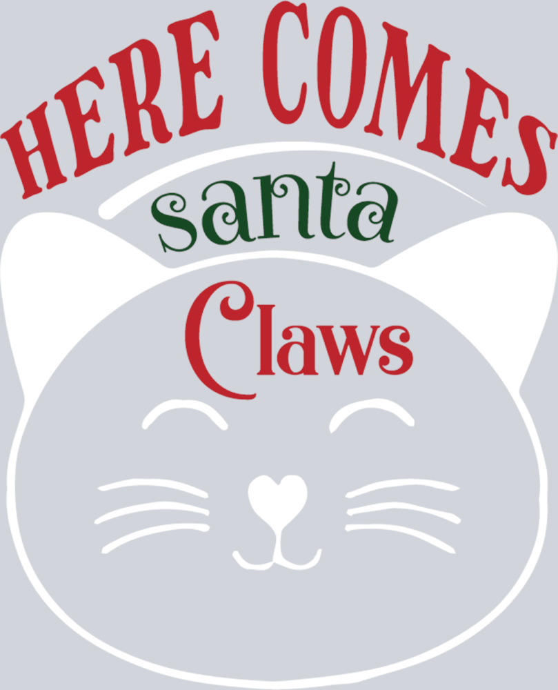 Pets Here Comes Santa Claws - STK04862
