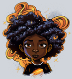 Black Girl Reach For The Stars - STK00637