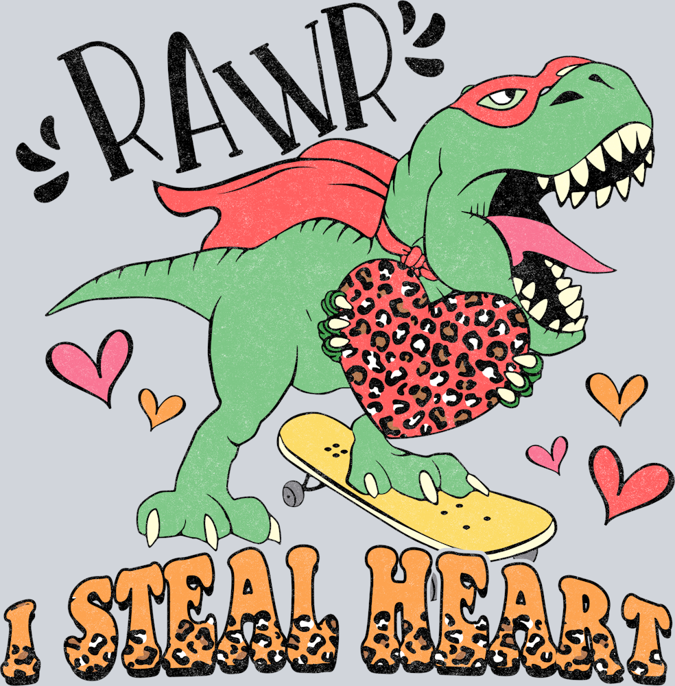 Rawr Dino Heart - STK05136