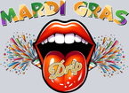 Mardi Gras Drip - STK04038