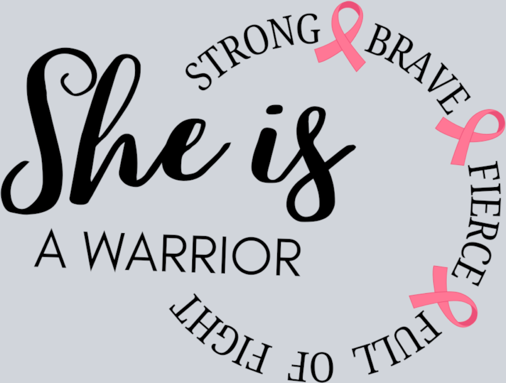 She Is Strong Brave Fierce Full of Fight Warrior - STK07321