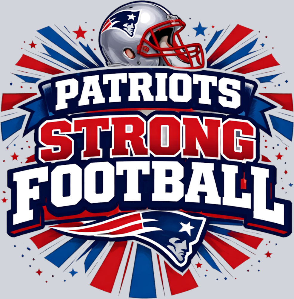Patriots Strong Football - STK07600