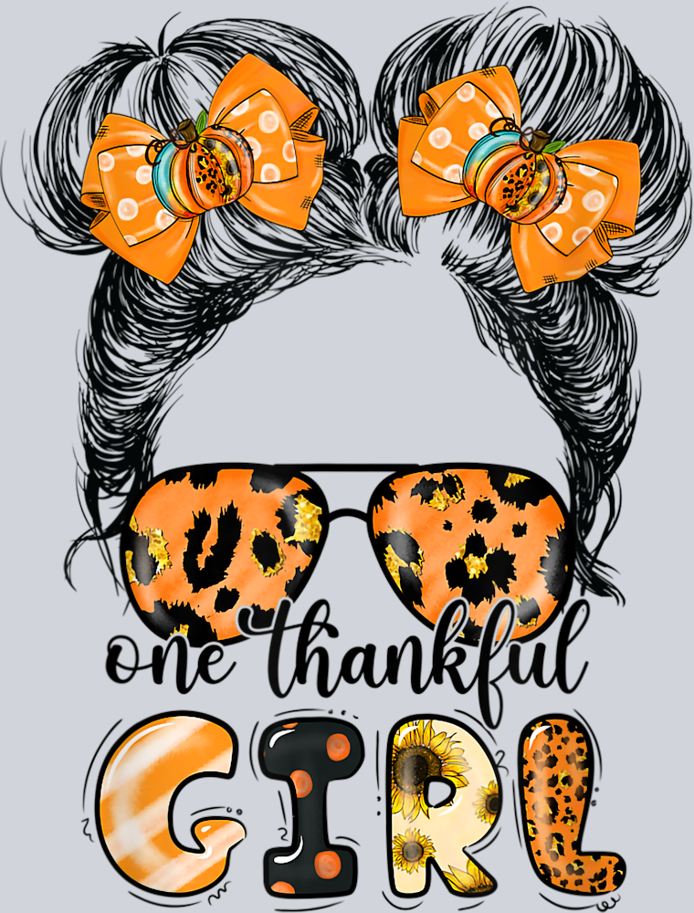 One Thankful Girl Twin Buns - STK04631