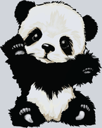 Cute Baby Panda - STK01515