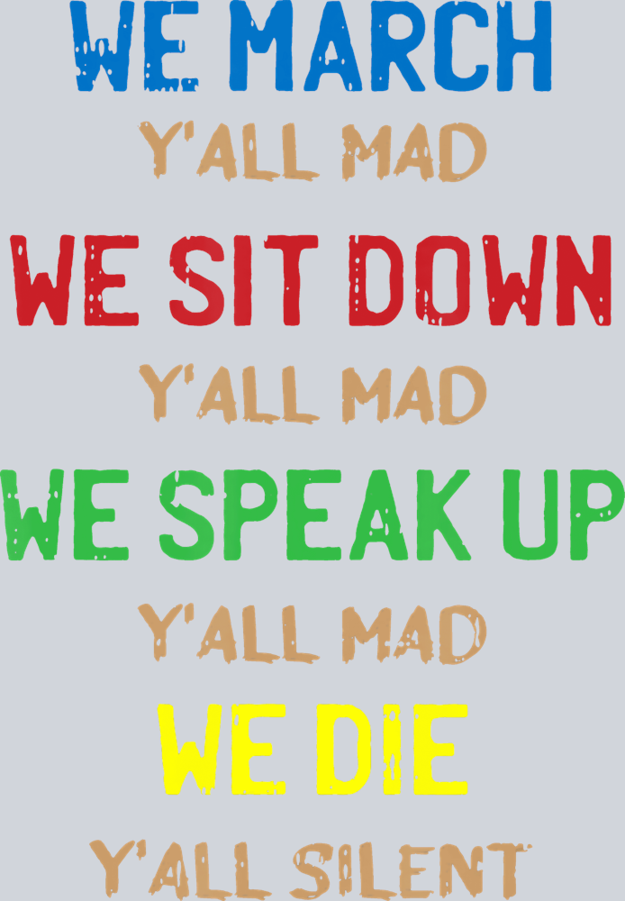 We March We Seat Down - STK06386