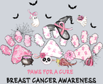 Breast Cancer Awareness Paws For A Cure - STK01146
