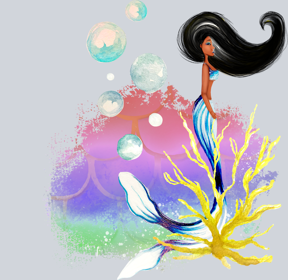 Fantasy Mermaid Scene 2 - STK06664