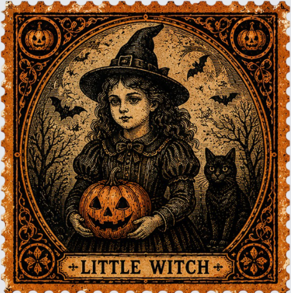 Little Witch Stamp - STK08155