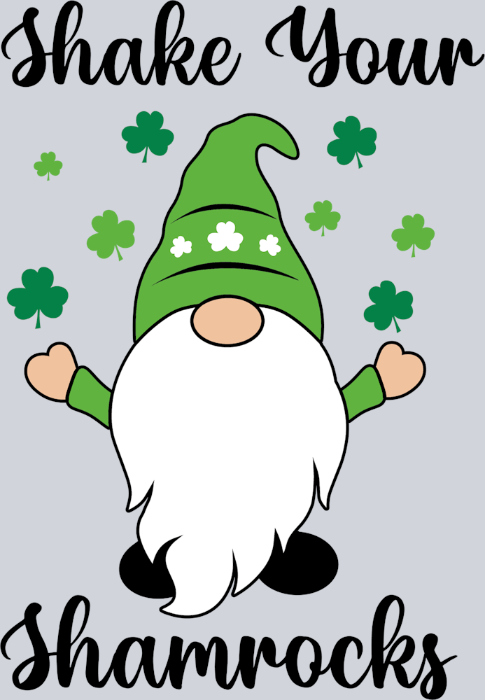 Gnome Shake Shamrocks - STK02329