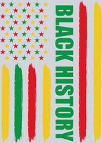Black History Flag 2 - STK00679