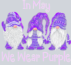Gnomes In May We Wear Purple - STK02350