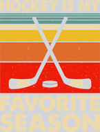Ice Hockey Is My Favorite Season - STK03122