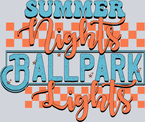 Retro Summer Nights Ballpark Lights - STK07374