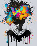 Black Woman Choices Ahead - STK00970