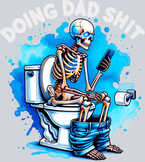 Doing Dad Shit White - STK01679
