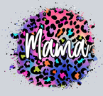Mama Leopard Splatter - STK03964