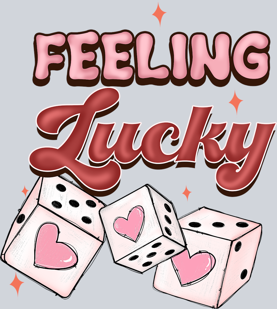 Feeling Lucky Heart Dice - STK01966