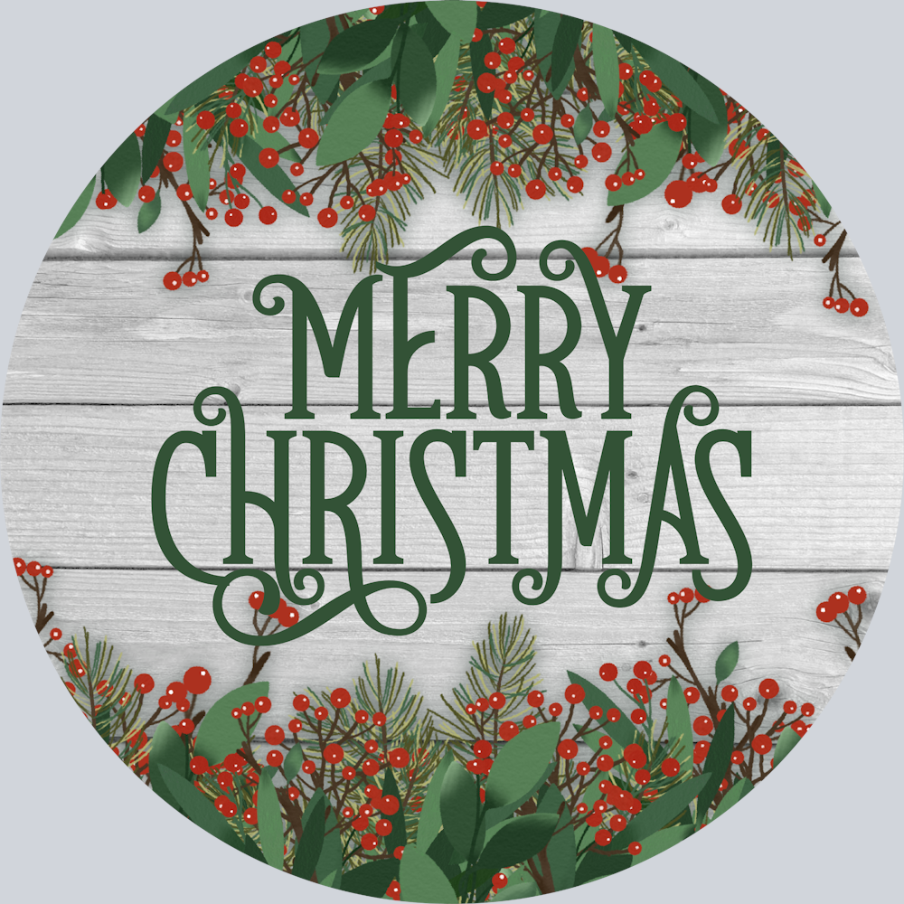 Wood Merry Christmas - STK06505