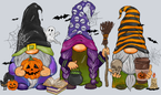 Gnome Halloween - STK02290