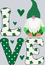 Gnome Love Green - STK02301