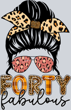 Forty Fabulous Messy Bun - STK02108