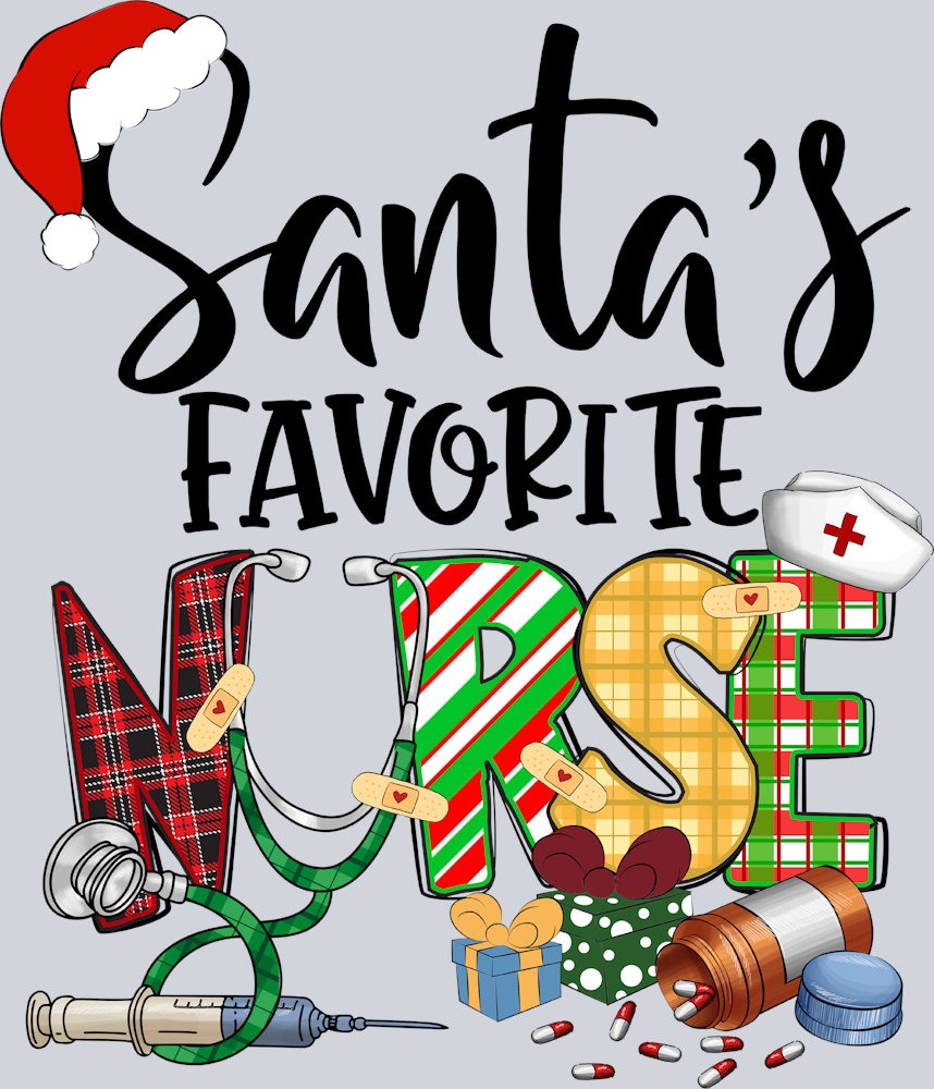 Santa Favorite Nurse Christmas - STK05298