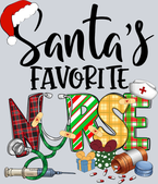 Santa Favorite Nurse Christmas - STK05298