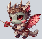 Cute Baby Dragon 15 - STK01513
