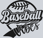 Baseball Vibes - Black - STK00433
