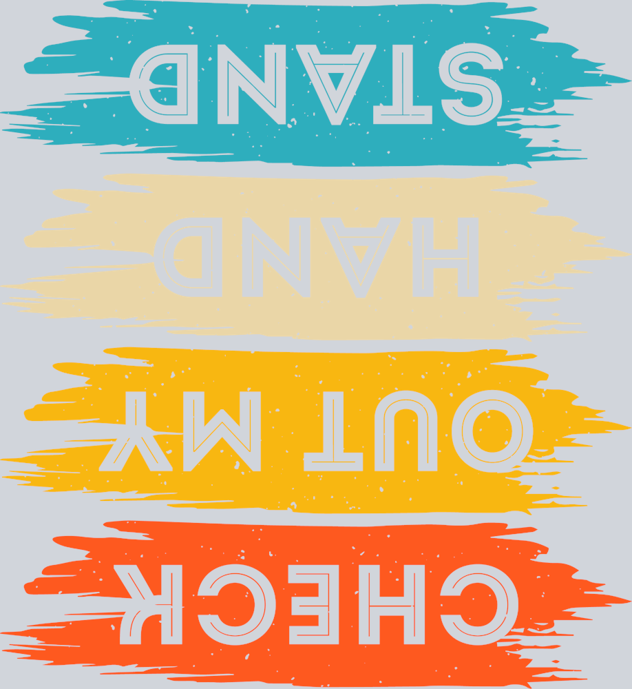 Check Out My Hand Stand 1 - STK07283