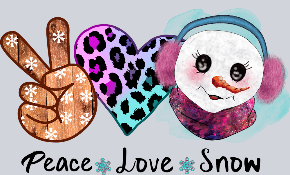 Peace Love Snow - STK04792