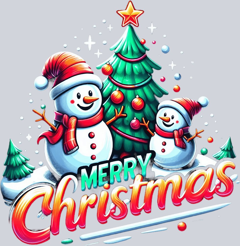 Merry Christmas Snowman 4 - STK04248