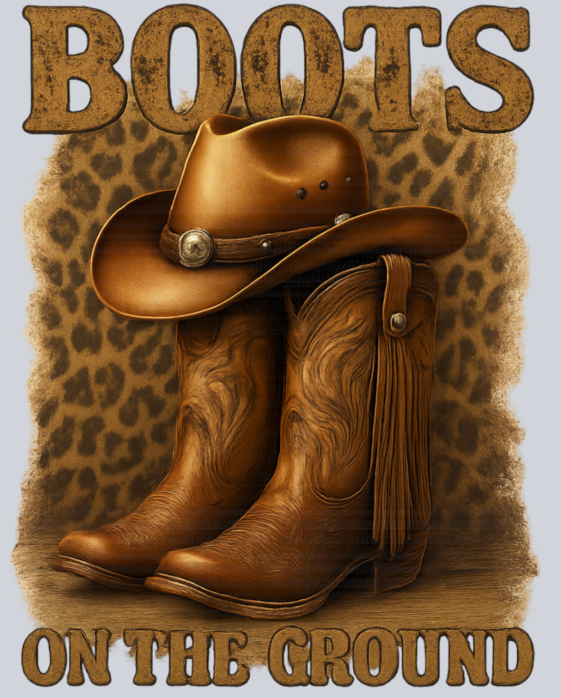 Boots On The Ground Western - STK01097