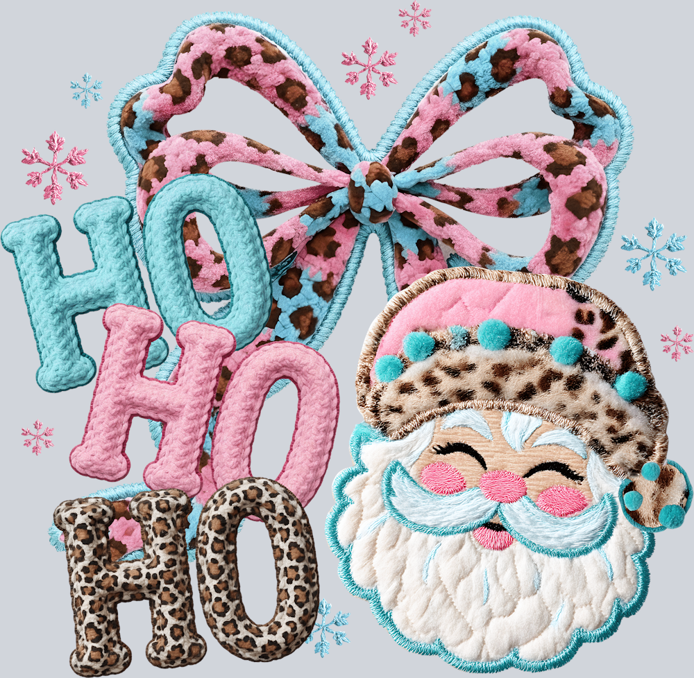 Faux Yarn Ho Ho Ho 2 - STK07494