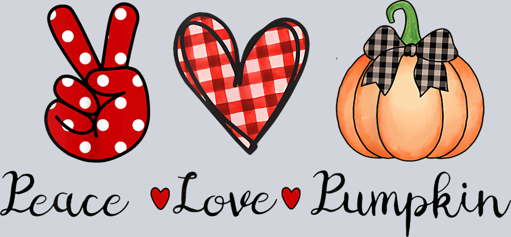 Peace Love Pumpkin 2 - STK04779