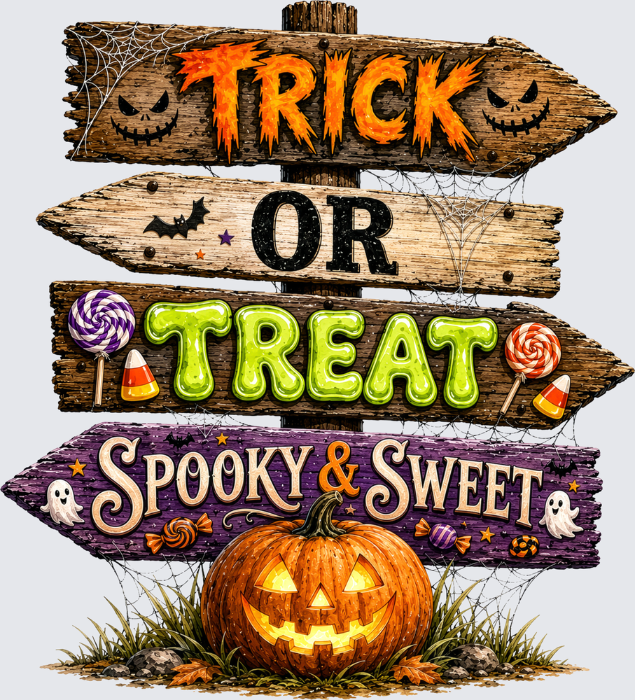 Trick or Treat Spooky and Sweet - STK08335